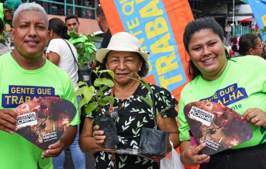 Manaus Verde combina distribuição itinerante e atendimento fixo de mudas