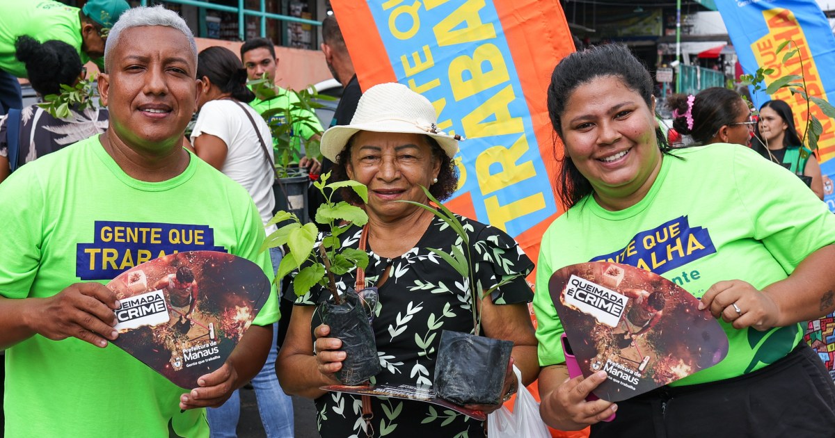 Manaus Verde combina distribuição itinerante e atendimento fixo de mudas