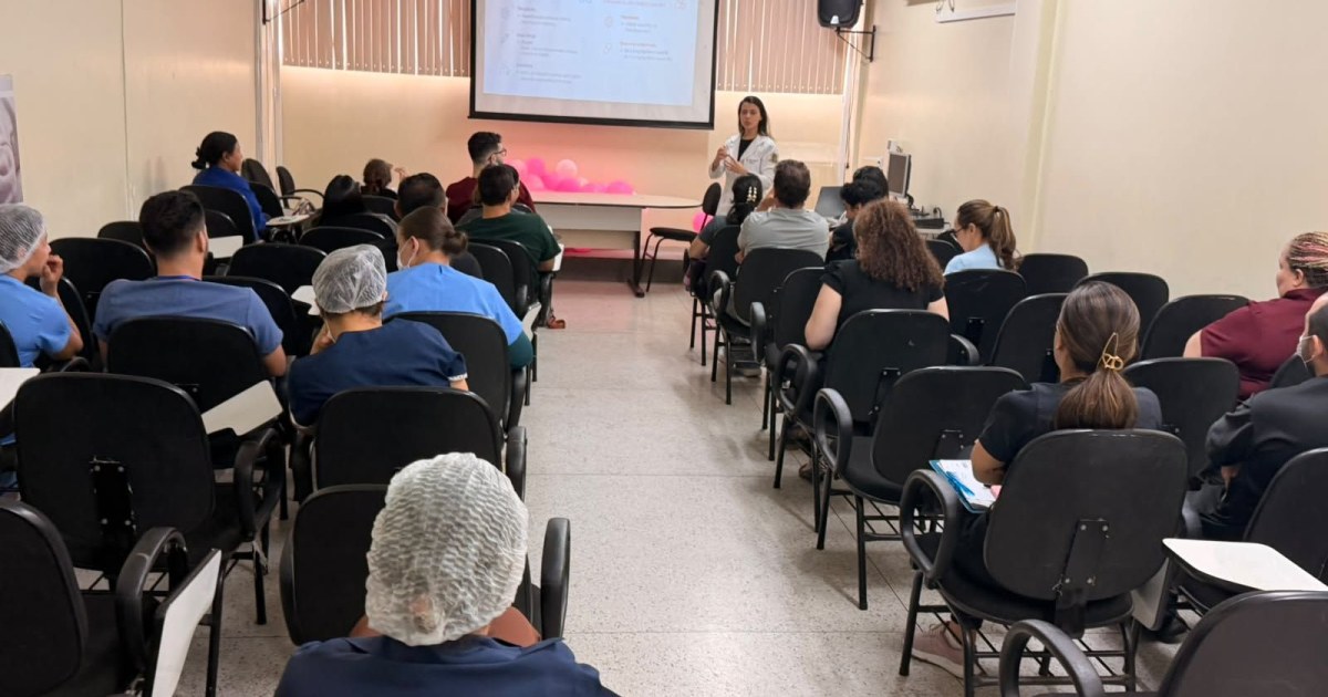 Ensino em serviço acompanha recuperação de bebê após quadro pulmonar na Moura Tapajóz