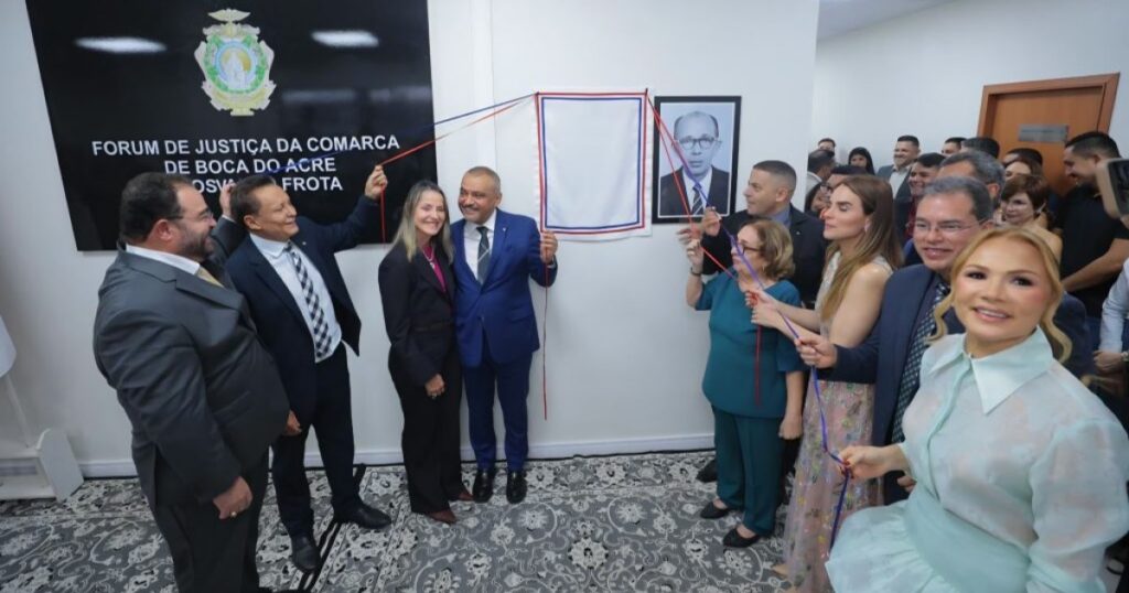 Entrega de fórum em Boca do Acre é apresentada como melhoria no atendimento da Justiça