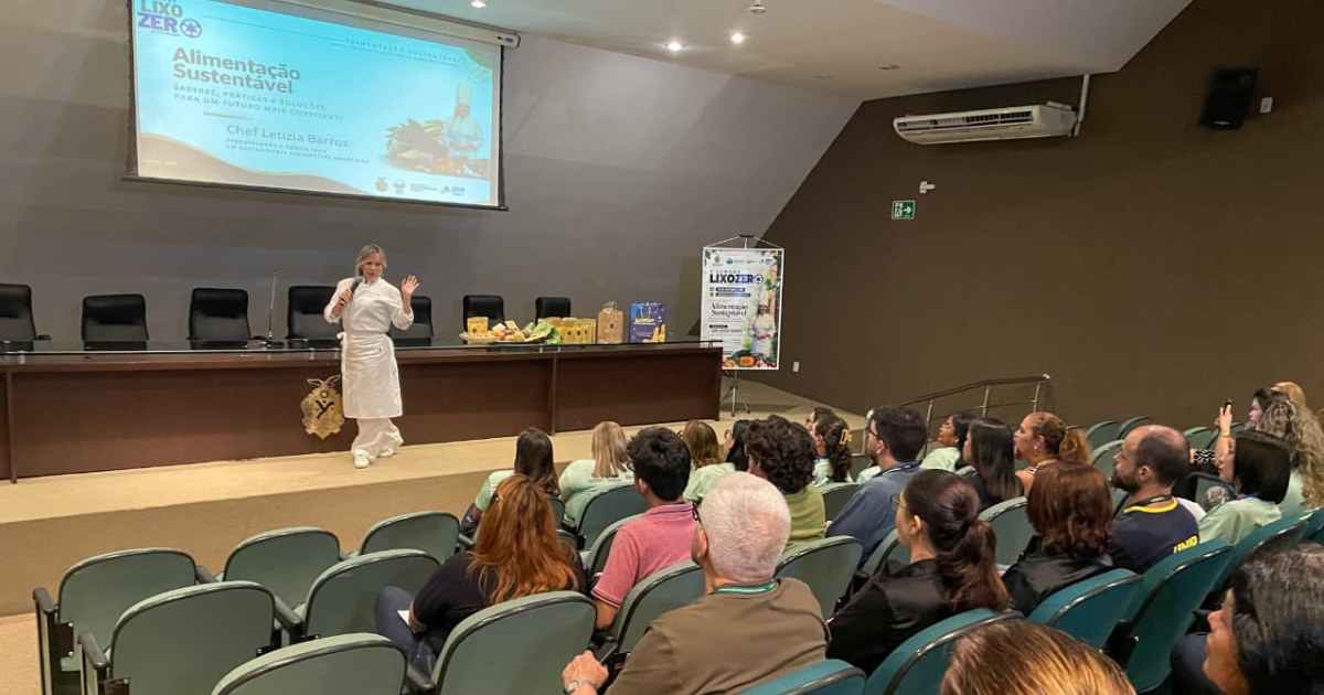 Servidores da Aleam participam de atividade sobre aproveitamento integral dos alimentos