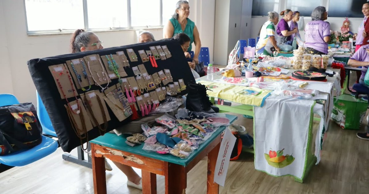 Programação da SES-AM leva cadastro de artesãos e palestras a empreendedores idosos